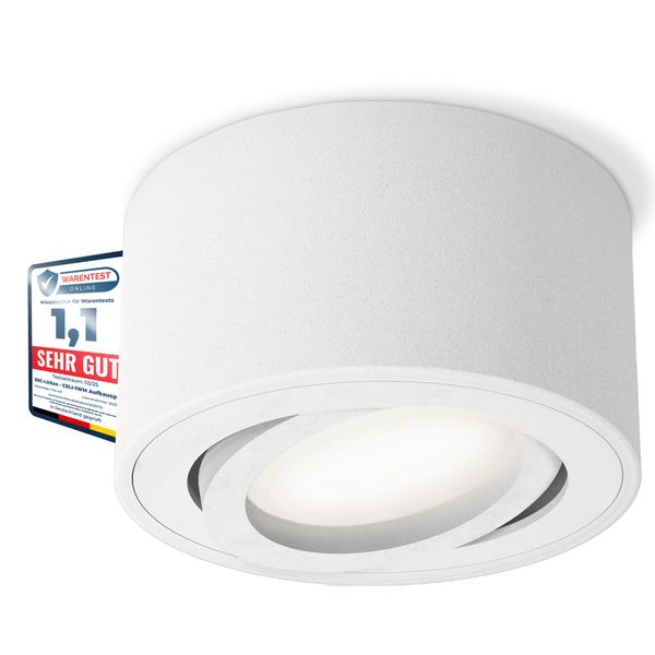 SSC-LUXon LED Aufbaustrahler CELI-1WM Aufbauspot flach günstig online kaufen