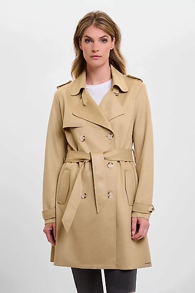 Rino & Pelle Trenchcoat "KYONA", mit Reverskragen und Bindegürtel günstig online kaufen