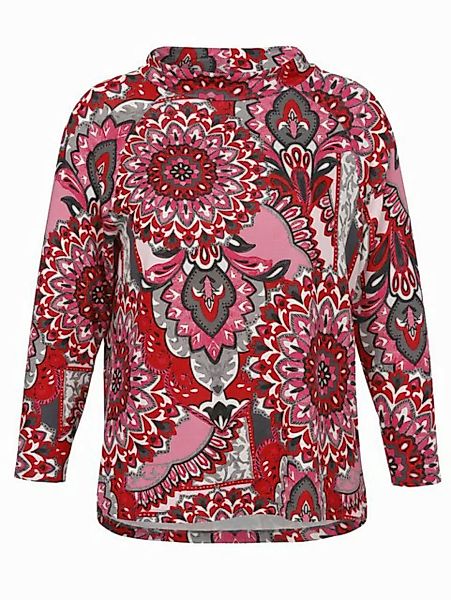 VIA APPIA DUE Sweatshirt mit floralem Print günstig online kaufen