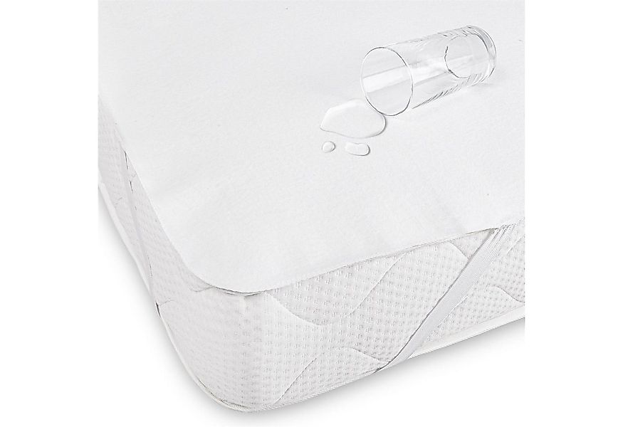 good morning Spannbettlaken Spannbettlaken Fs 60x120 molton protector white günstig online kaufen
