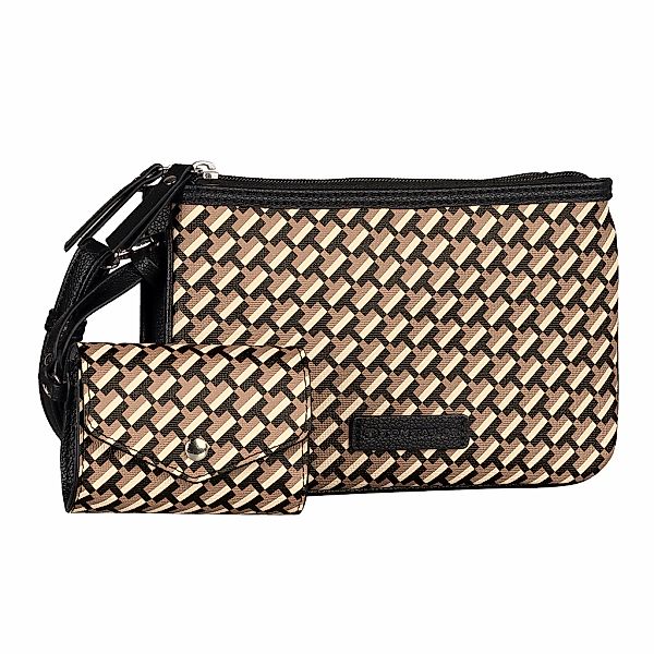 TOM TAILOR Umhängetasche "Xenia", mit raffiniert geometrischen "T" Print de günstig online kaufen