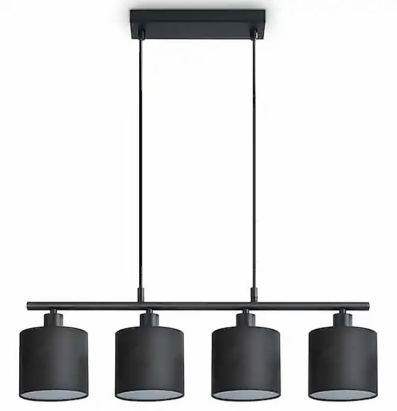 Paco Home Pendelleuchte »ANIKA«, 4 flammig, Leuchtmittel E14   ohne Leuchtm günstig online kaufen