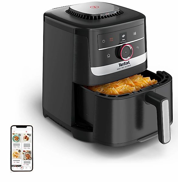 Tefal Heißluftfritteuse "EY5728 Easy Fry Smart & Silence" 1670 W Smart-Assi günstig online kaufen