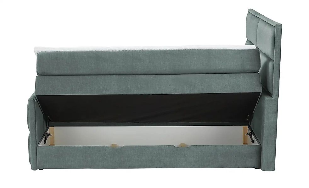 Boxspringbett mit Bettkasten Crocco ¦ blau ¦ Maße (cm): B: 157 H: 136 Bette günstig online kaufen