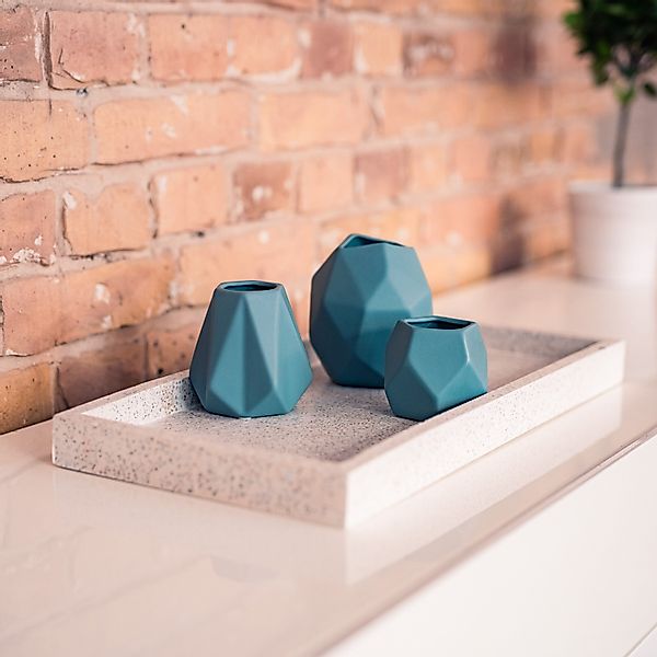 Flanacom Dekovase Designer Deko-Vase Keramik- Moderne günstig online kaufen