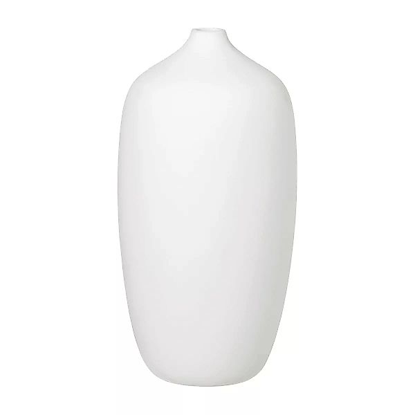 Ceola Vase 25cm weiß günstig online kaufen