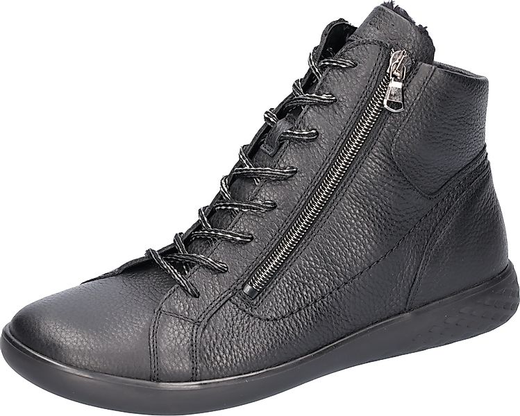 Waldläufer Sneakerboots "H-CLOE", Schnürboots, Bequemschuh, Reißverschlüsse günstig online kaufen