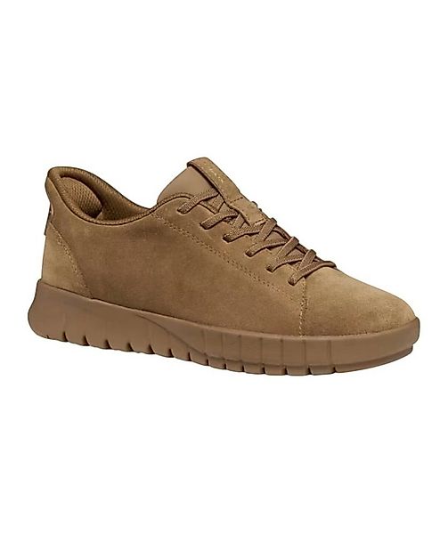 Geox Flextride Plus (Veloursleder/Textil) mudbraun Damen Sneaker günstig online kaufen