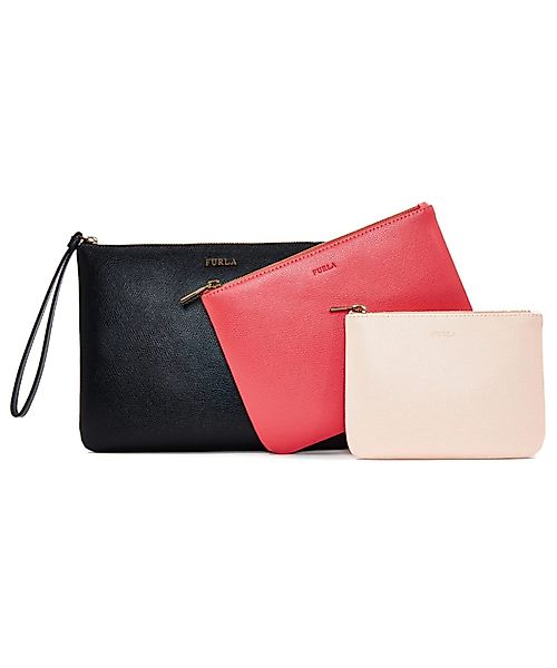 Furla Handtasche Furla Leather Clutch Bag günstig online kaufen