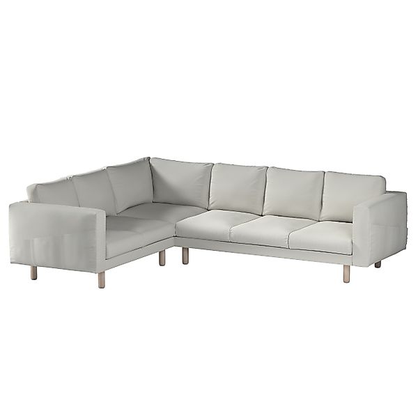 Bezug für Norsborg 5-Sitzer Ecksofa, mittelgrau, Norsborg 5-Sitzer Ecksofab günstig online kaufen