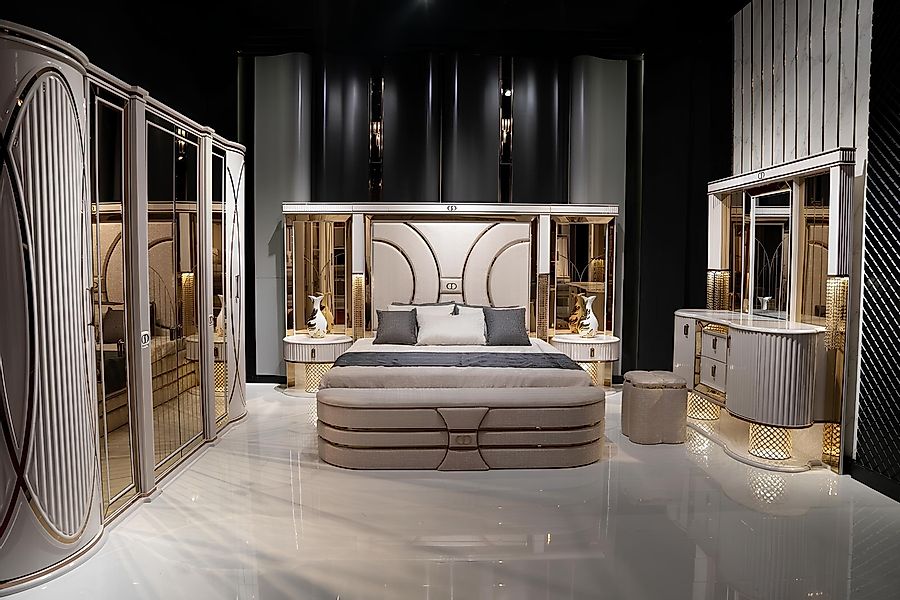 JVmoebel Komplettschlafzimmer Schlafzimmer Set Komplettes Bett günstig online kaufen