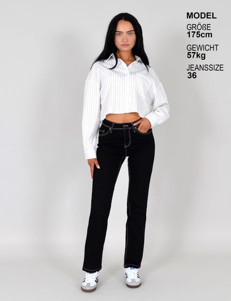 ESRA Straight-Jeans High Waist Straight Fit günstig online kaufen
