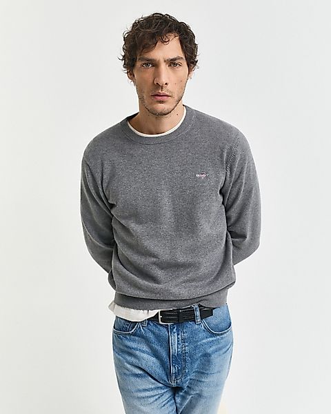 Gant Rundhalspullover CLASSIC COTTON C-NECK Premium günstig online kaufen