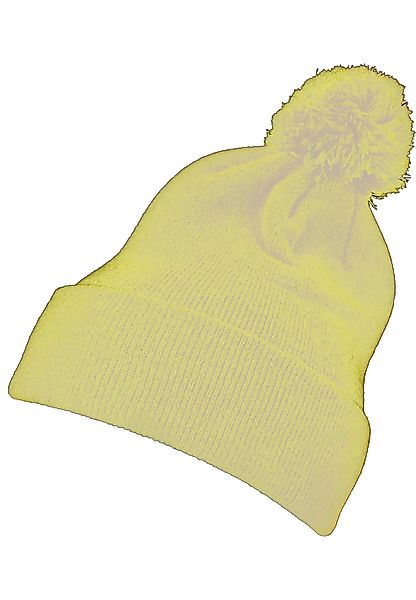 Flexfit Beanie "Flexfit Cuffed Pom Pom Knit Beanie" 1 Stk. günstig online kaufen