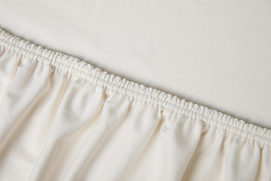Kayori Spannbettlaken Shizu, Jersey-Elasthan, Gummizug: rundum, günstig online kaufen