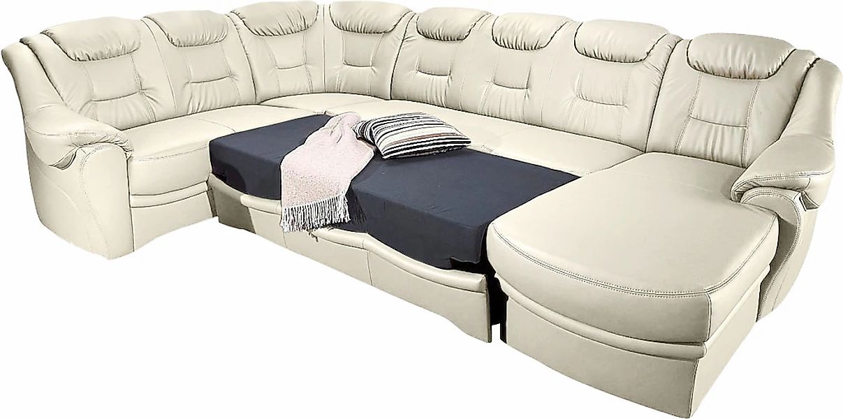 sit&more Wohnlandschaft »Bellevue U-Form« wahlweise mit Bettfunktion günstig online kaufen