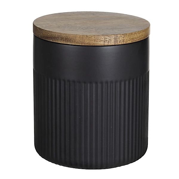 Schöner Wohnen Aufbewahrungsdose Refia 0,6 l Schwarz günstig online kaufen