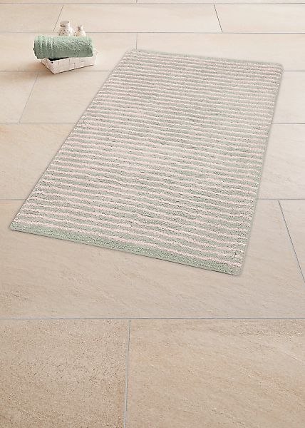 Kleine Wolke Badematte "Amalia" Höhe 12 mm rutschhemmend beschichtet fußbod günstig online kaufen