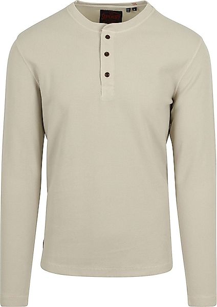 Superdry Waffle Pullover Beige - Größe XL günstig online kaufen