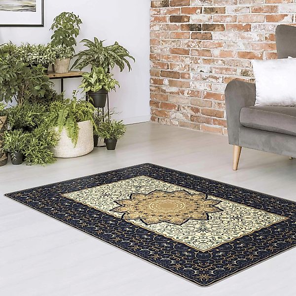 Teppich Orientalischer Teppich mit Sonne günstig online kaufen