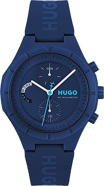 HUGO Multifunktionsuhr #LIT MULTI 1530404, Quarzuhr, Armbanduhr, Herrenuhr, günstig online kaufen