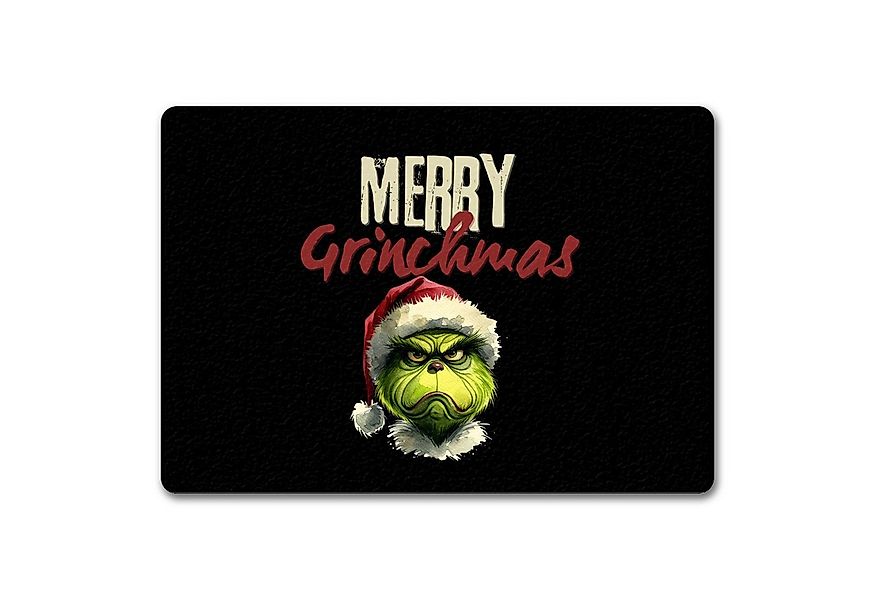 speecheese Fußmatte Merry Grinchmas Weihnachtsmuffel Fußmatte in 35x50 cm o günstig online kaufen