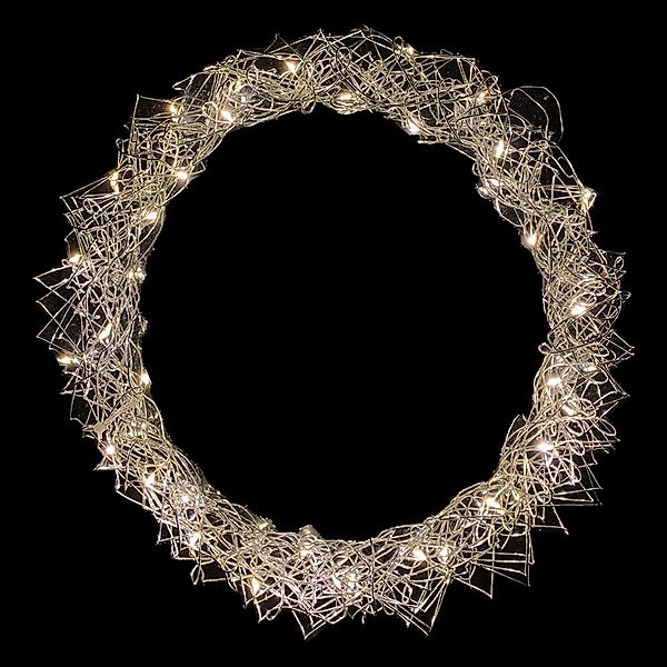 Mojawo Lichtervorhang LED Hängekranz / Tischdekoration günstig online kaufen