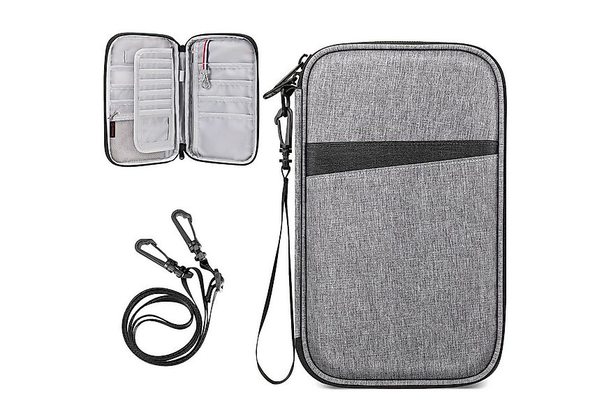 Fintie Geldbörse Reisepass Tasche Familie Reiseorganizer, RFID-Blockier Was günstig online kaufen