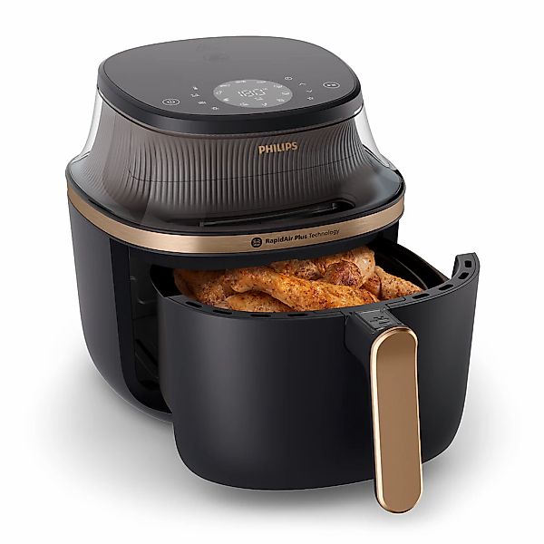 Philips Heißluftfritteuse "Airfryer 3000 NA332/00, mit 6.2L, Sichtfenster" günstig online kaufen
