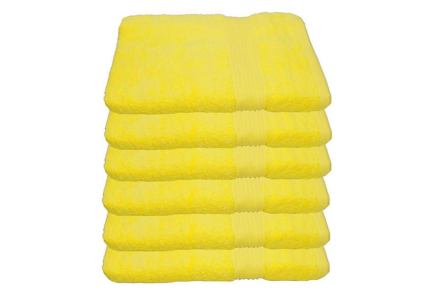 Julie Julsen Handtücher 6-Handtücher-Citrone-Handtuch 50 x 100 cm, Baumwoll günstig online kaufen