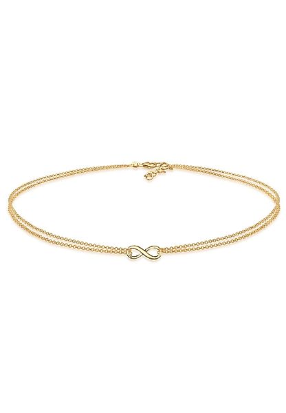 Elli Collier Choker Erbskette Infinity Unendlichkeit günstig online kaufen