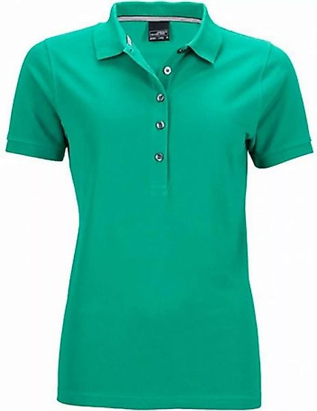 James & Nicholson Poloshirt Damen Pima Polo / feine Piqué-Qualität günstig online kaufen