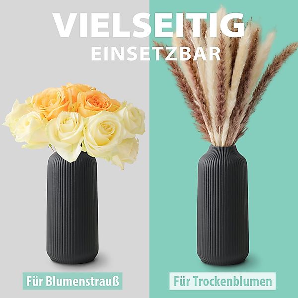flature Tischvase Keramik Vase 2er-Set mit günstig online kaufen