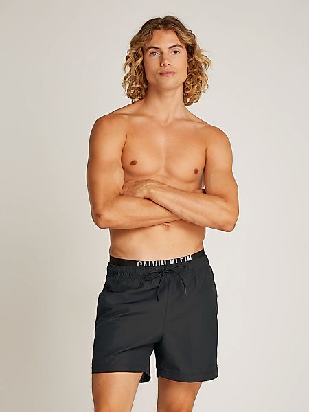Calvin Klein Swimwear Badeshorts "MEDIUM DOUBLE WB", mit Logo günstig online kaufen