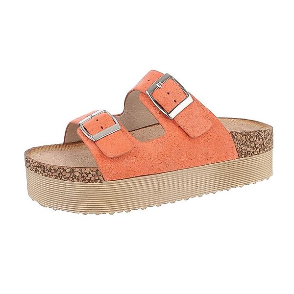 Ital-Design Damen Mules Freizeit Plateausandaletten (86706576) günstig online kaufen
