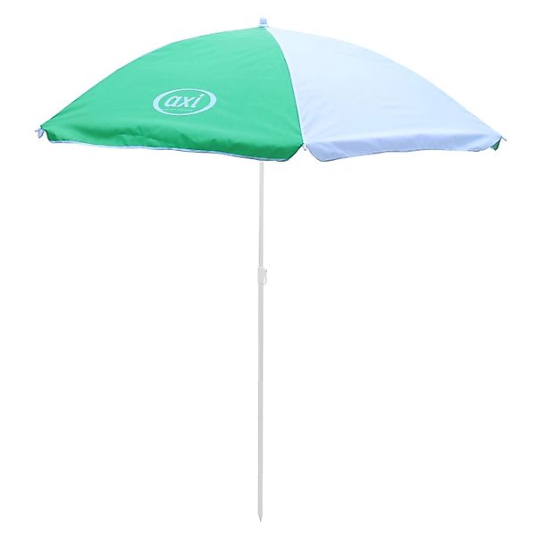 Axi Sonnenschirm  Ø 125 cm Grün Weiß günstig online kaufen