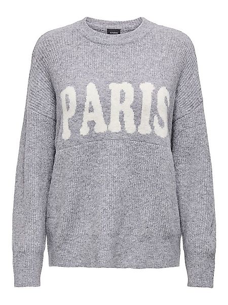 ONLY Strickpullover Eleganter Strickpullover mit Rundhalsausschnitt (1-tlg) günstig online kaufen