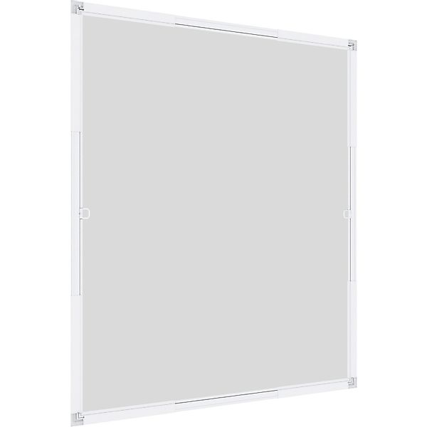 Windhager Rahmen Fenster Flexi Fit Aluminium Weiß 130 cm x 150 cm günstig online kaufen