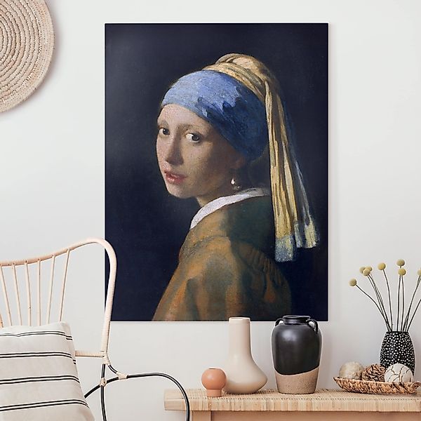 Leinwandbild - Hochformat Jan Vermeer van Delft - Das Mädchen mit dem Perle günstig online kaufen