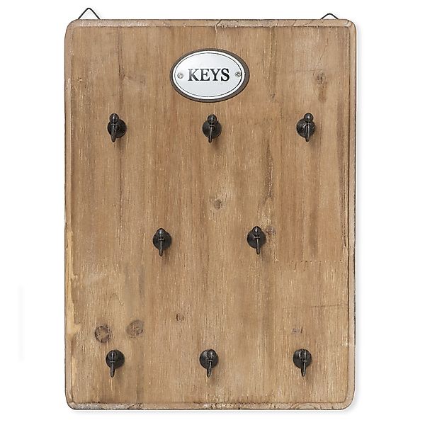 Moritz Schlüsselbrett 25x33cm Keys 8 Haken günstig online kaufen