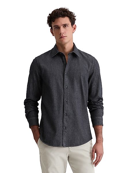 Marc OPolo Langarmhemd "aus reiner Bio-Baumwolle" günstig online kaufen