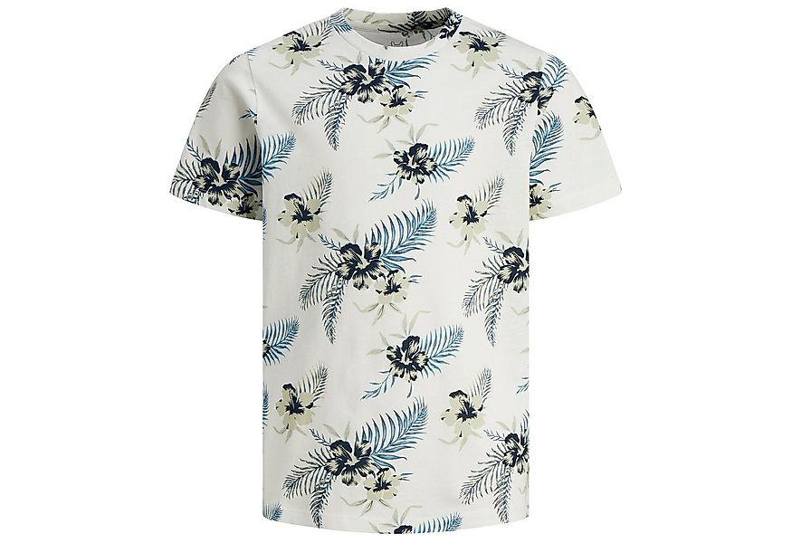 Jack & Jones Rundhalsshirt Jack&Jones T-Shirt XXL offwhite floral JJCHILL A günstig online kaufen