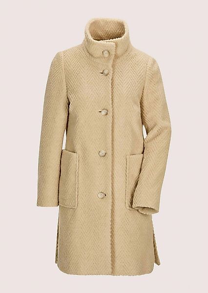 MADELEINE Langmantel "Mantel Leicht gefütterter Einreiher mit Vintage-Note" günstig online kaufen
