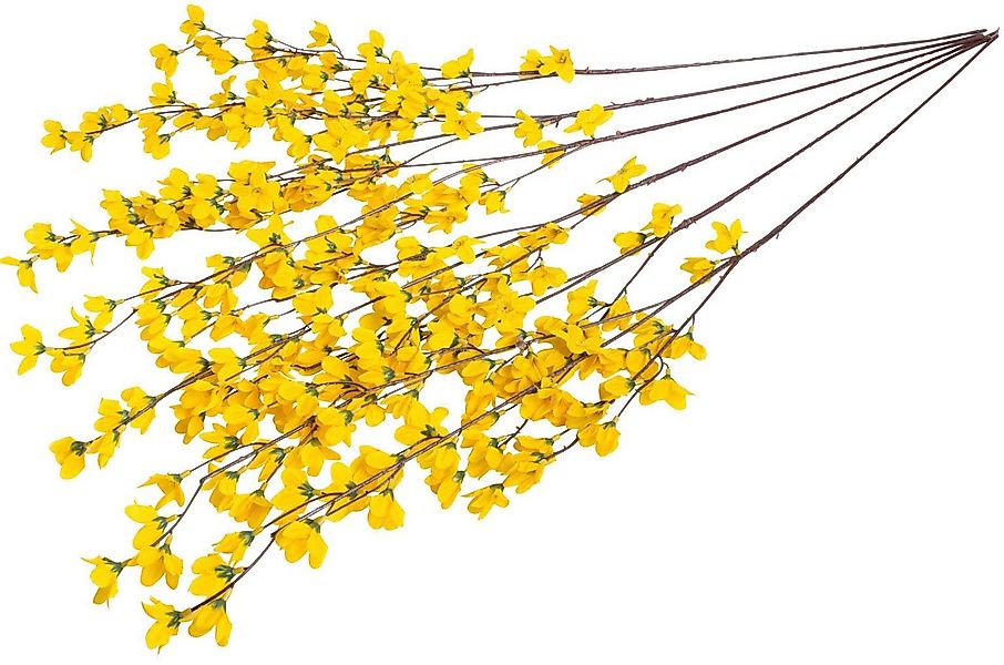 Kunstblume Forsythienzweig mit 3 Stielen, Botanic-Haus, Höhe 83 cm günstig online kaufen