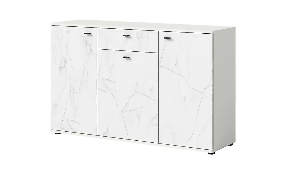 Sideboard  Stone ¦ weiß ¦ Maße (cm): B: 138 H: 87 Kommoden & Sideboards > S günstig online kaufen