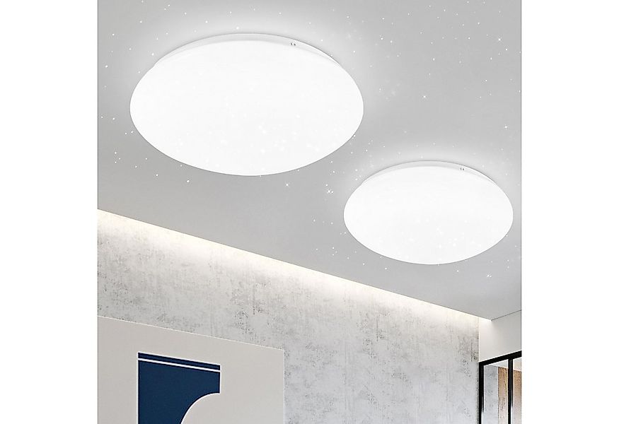 ZMH Deckenleuchte Wohnzimmer Ø16.5CM Rund 5W Küchenlampe 3000/4000/6500K Fl günstig online kaufen