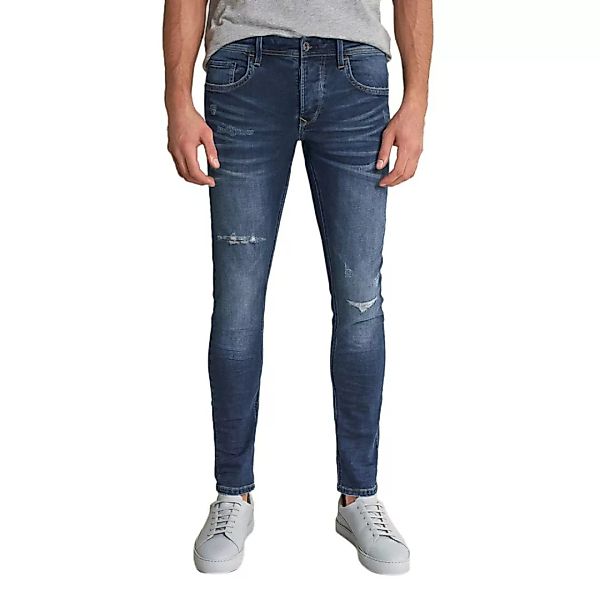 Salsa Jeans Clash Skinny Ripped Jeans 30 Blue günstig online kaufen