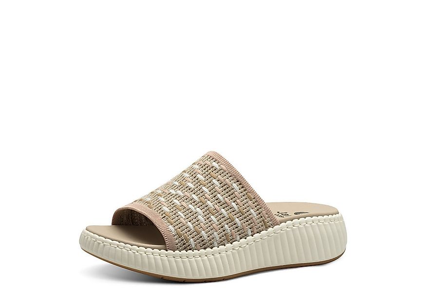 Jana JANA Damen Pantolette 8-27260-44-490 beige combi Clog günstig online kaufen