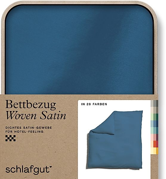 Schlafgut Bettbezug Woven Satin, (1 St), günstig online kaufen