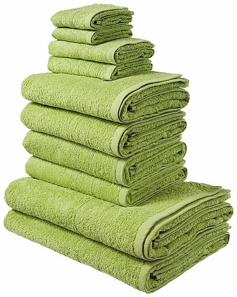my home Handtuch Set Inga, Duschtücher, günstig online kaufen